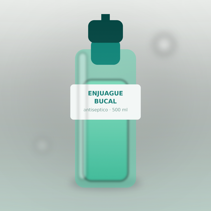 Enjuague bucal antiséptico