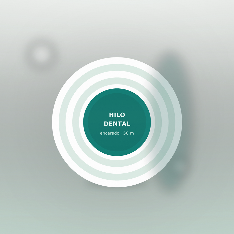 Hilo dental encerado